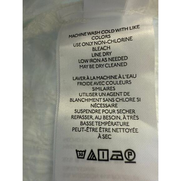 NWOT Urban Outfitters UO White Folly Fitted Notched Mini Dress Size S - Picture 9 of 9